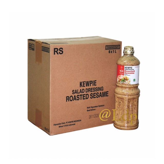 

Kewpie Salad Dressing Roasted Sesame 1 KARTON ( 6 x 1 liter ) 6 pcs