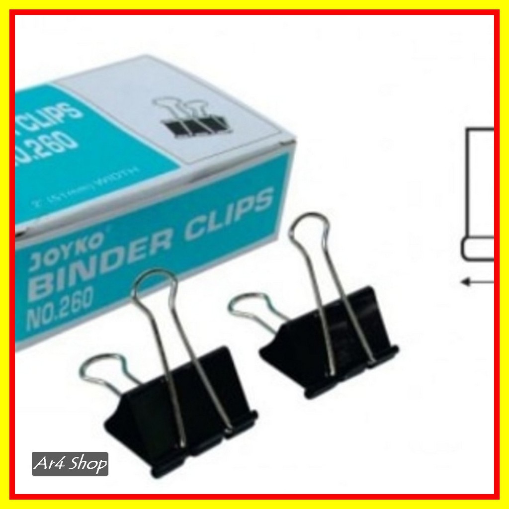 

Binder Clip - Joyko - No 260 Per Dozen