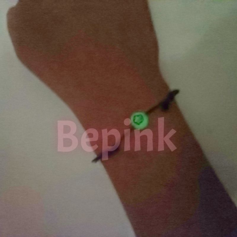 GELANG TALI GLOW IN THE DARK MOTIIF (BEPINK OFFICIAL)