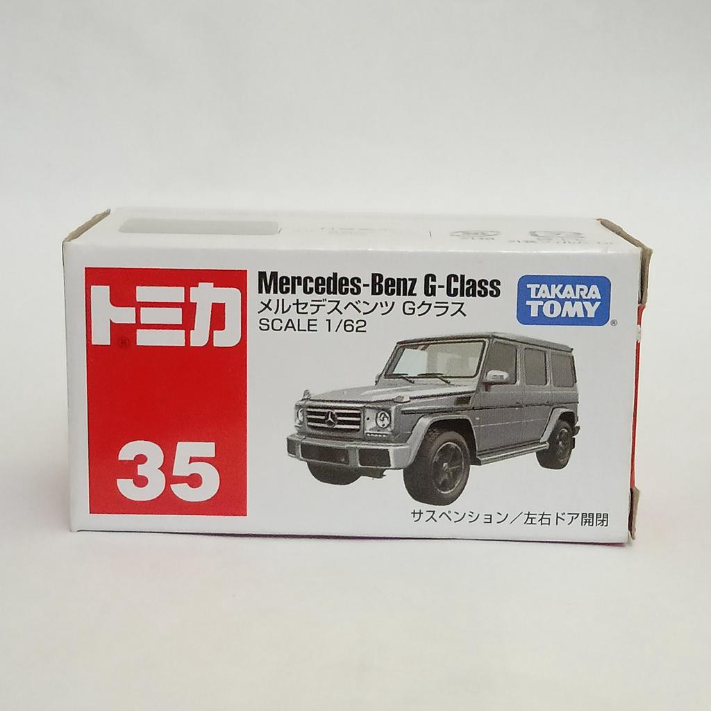 Tomica No 35 Mercedes Benz G-Class Diecast mobil Takara tomy miniatur mobil mainan anak