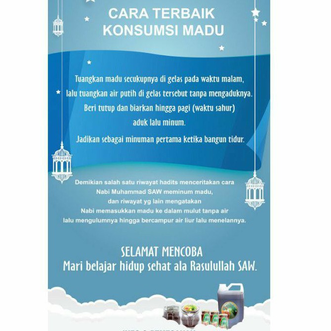 

QH Madu wafa asli 100%