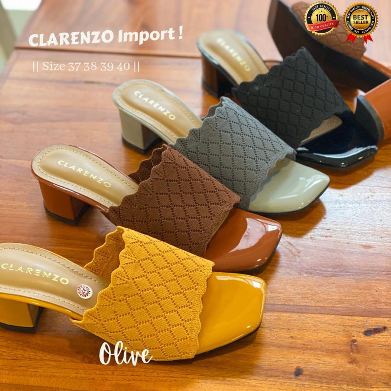 SANDAL HAK CLARENZO IMPORT