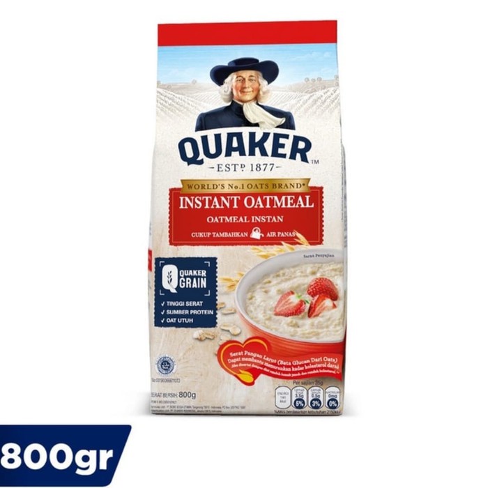 

Quaker Instant 800gr PROMO! HALAL!