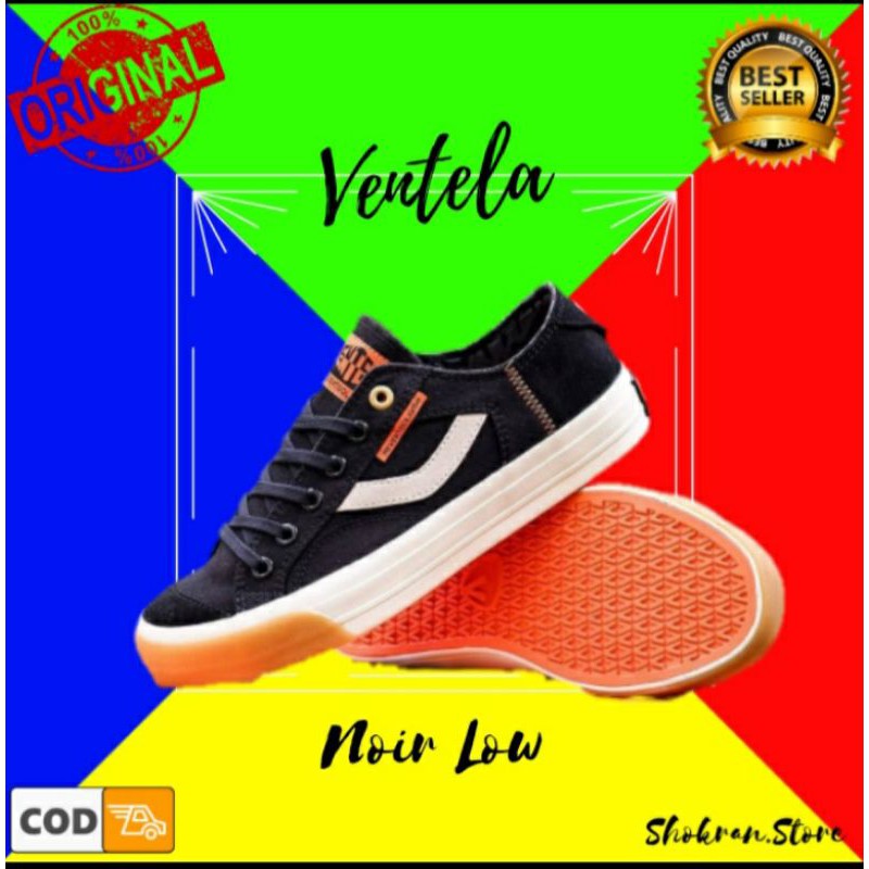 Sepatu Pria dan Sepatu wanita Ventela Original New Arival Noir Never Too Lavish high and low
