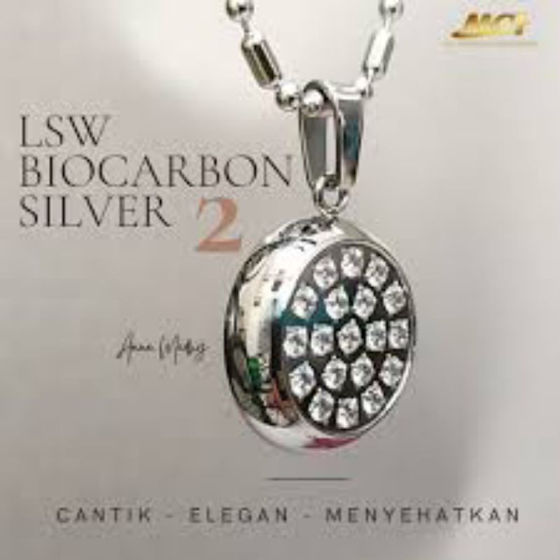 kalung MCI  Ori LSW Biocarbon Silver 2