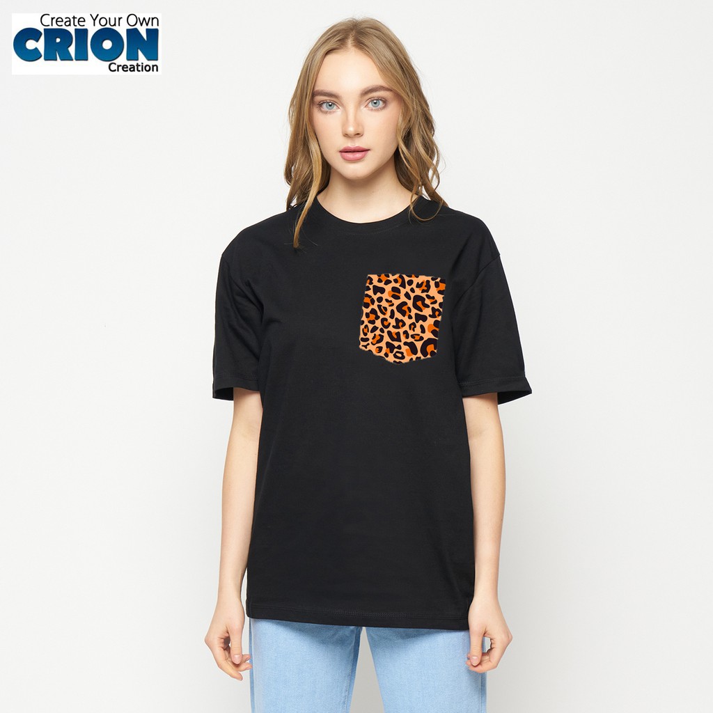 Crion Pocket series - Kaos Seri Camo motif dengan Kantong - By Crion