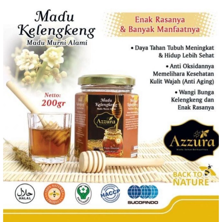 

Madu Azzura - Madu Kelengkeng 200 gr