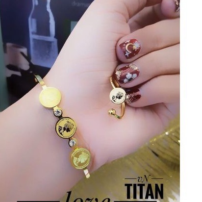 TiTanium set gelang cincin p739