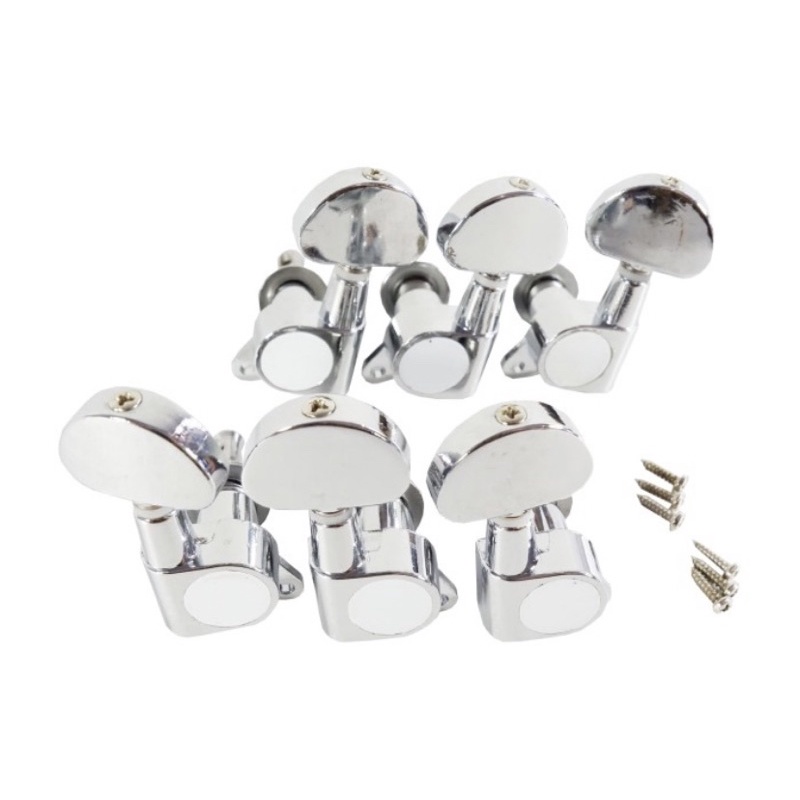 TUNING PEG DRYER GROVER GITAR AKUSTIK ELEKTRIK WARNA CHROME