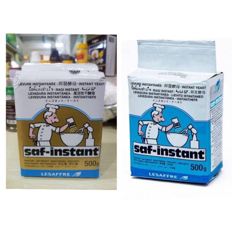 

SAF INSTAN BLUE &SAF GOLD#RAGI#PENGEMBANG# 500GRM 1 BIJI