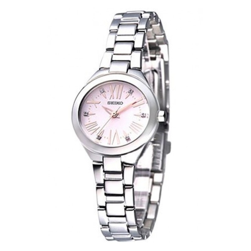 Jual Jam Tangan Wanita Seiko Ladies Sxgn89p1 Pink Dial Stainless Steel