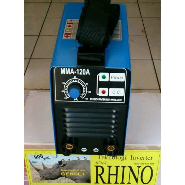 Mesin Las Travo Las Inverter RHINO MMA 120 - 900 Watt