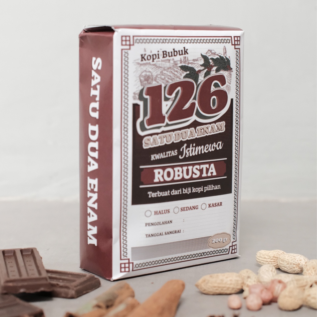 

Kopi Robusta Temanggung 200 gram