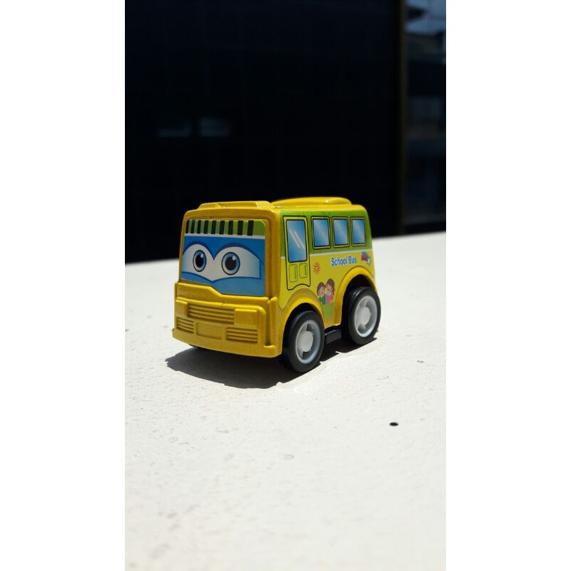 Diecast school bus kuning kecil BA 2139 bus diecast