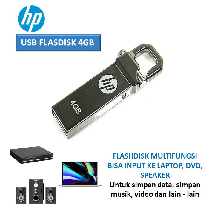 Flashdisk Flashdrive HP 4GB 4 GB Besi