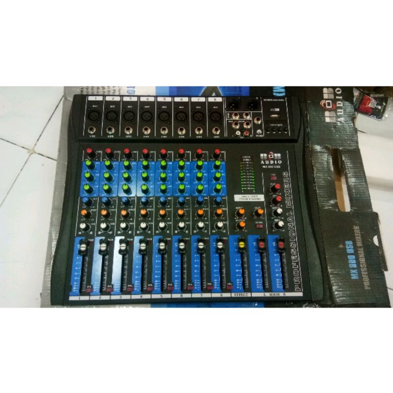 Mixer BOB MX800usb Original 8 Channel