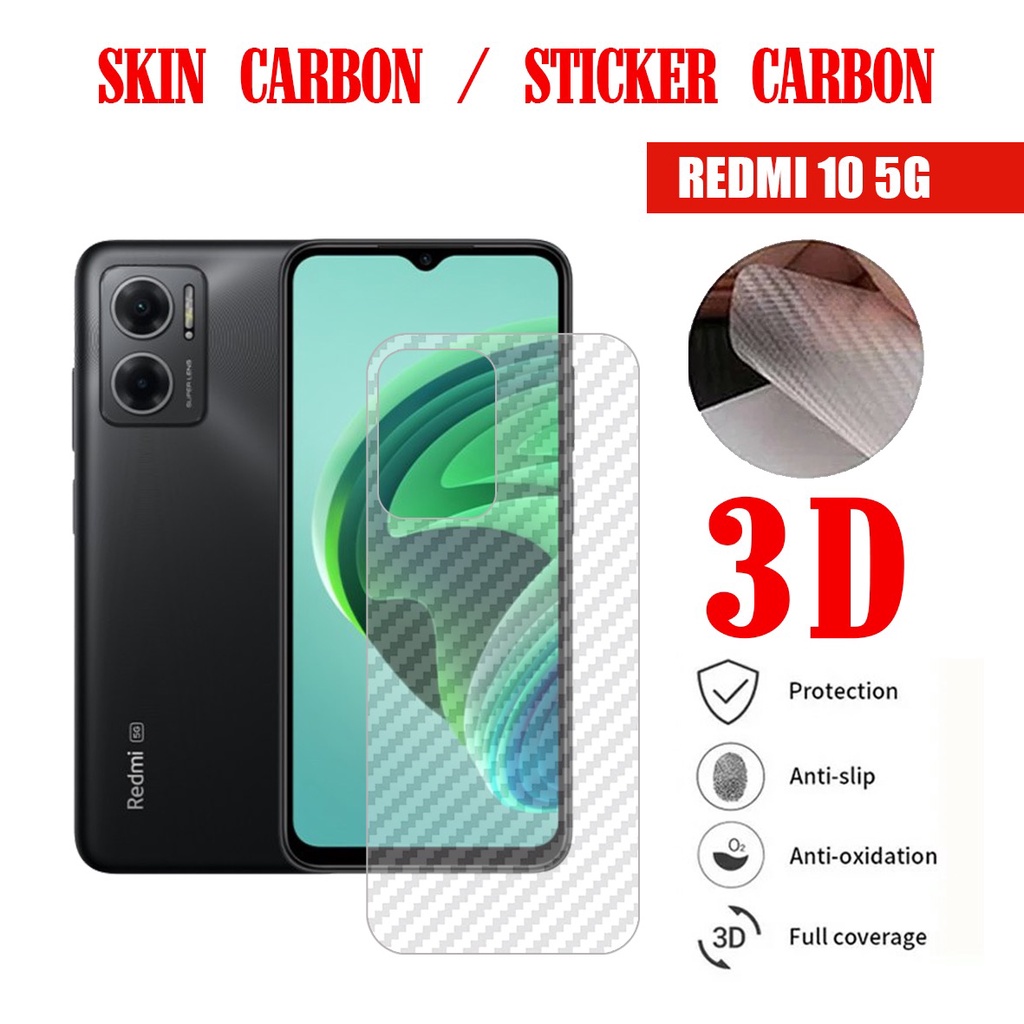 Redmi 10 5G Redmi 10A Redmi 10C Redmi Note 11 Note 11 Pro Note 11 Pro 5G Redmi 10 2022 Skin Carbon 3