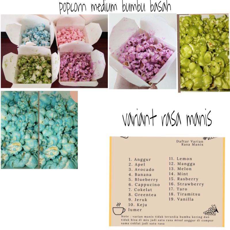 

POPCORN MEDIUM BUMBU BASAH JAJANAN KLETHIKAN