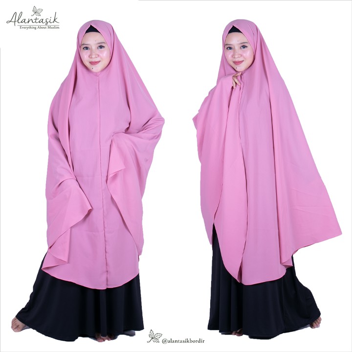 Alantasik - HIJAB SYARI NON PET XXL KHIMAR WOLFIS R.25