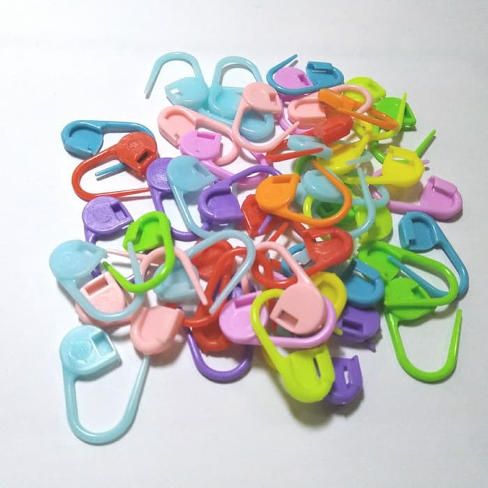 Peniti plastik / Stopper rajutan / Stitching marker