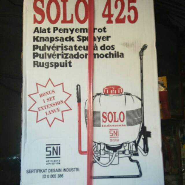 Sprayer Manual Solo 425