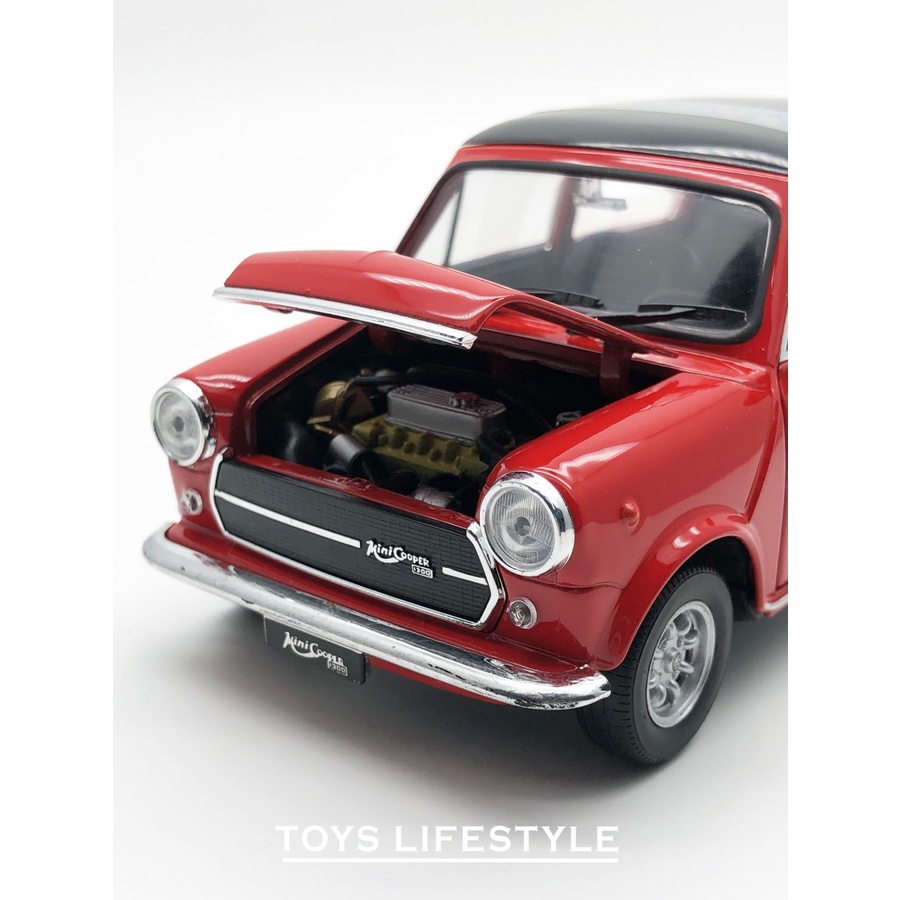 Welly Diecast - Mini Cooper 1300 Skala 1:24 (Merah)