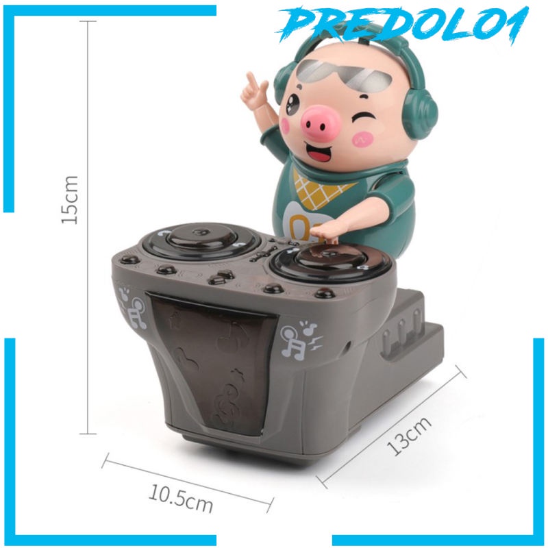 (Predolo1) Mainan Boneka Dj Babi Kecil Menari Dengan Musik Untuk Bayi / Anak