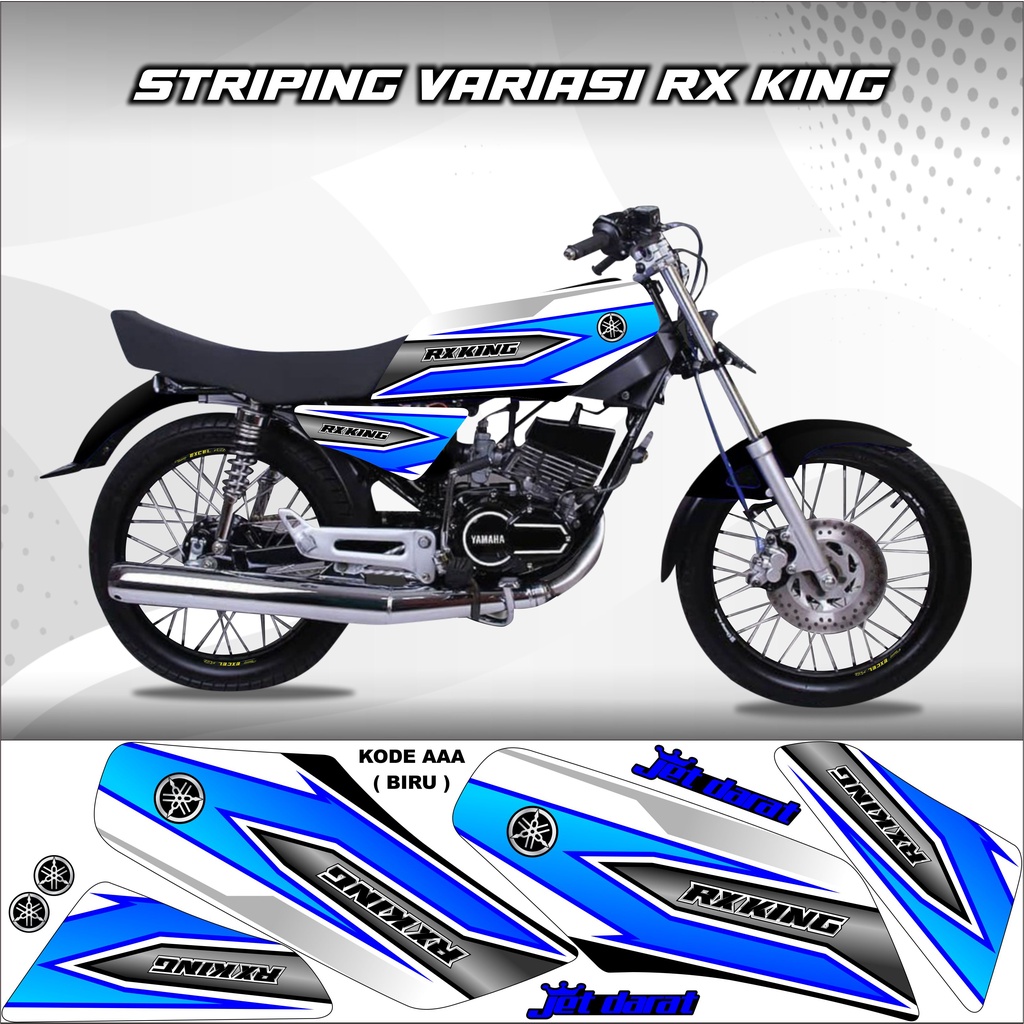 Sticker Rx King Variasi Stiker Striping Rx King Kode AAA