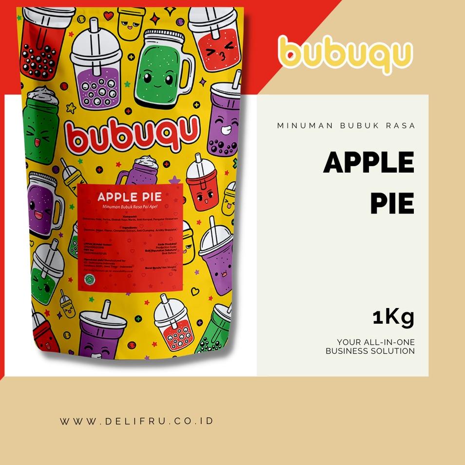 

✨SHOPEE MALL✨ Apple Pie Powder Drink Bubuqu 1 Kg - Bubuk Minuman Pai Apel gas !!