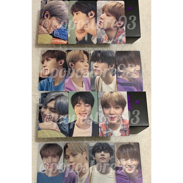Photocard BTS Samsung galaxy buds+ S20+