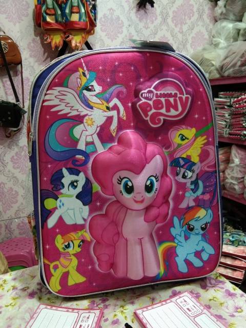 Ransel anak/Tas anak/Ransel sekolah/Ransel kuda pony/kuda pony/Ransel 3D