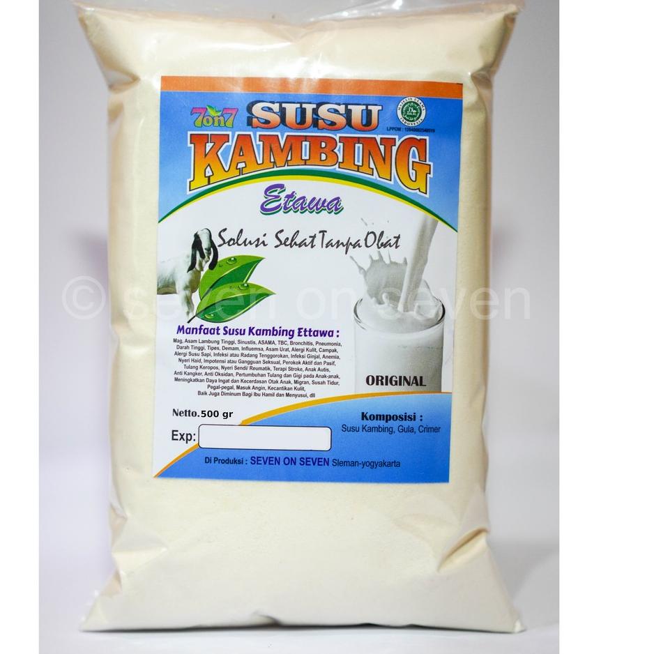 

[SKU : QGHPD] Susu Kambing Bubuk Kemasan 500 gr
