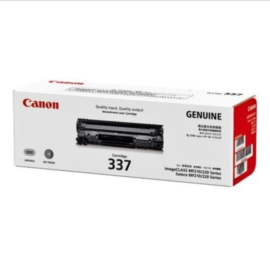 Toner Canon 337 Original MF211,MF212w,MF215,MF217w