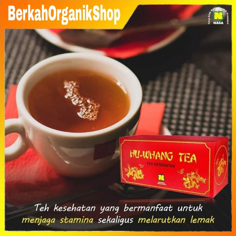 

Hu Wang Tea Nasa - teh penurun kolesterol & darah tinggi, teh penghilang perut buncit,