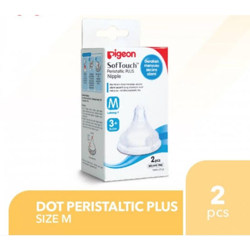 Dot Pigeon Nipple Size M Dot Bayi Pigeon