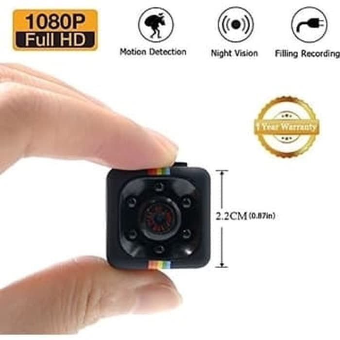 Mini Spy Camera Dv SQ11 Full HD 1080p Night Vision 12MP/Kamera SQ 11