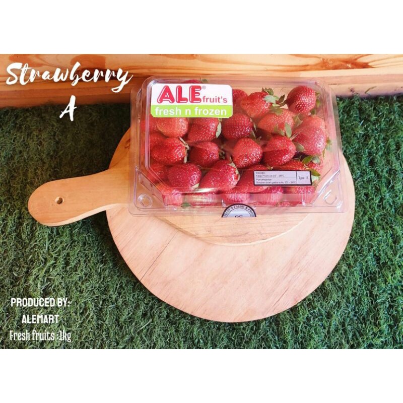 

Strawberry fresh grade A 1 kg, stoberi, strawberry, strawbery