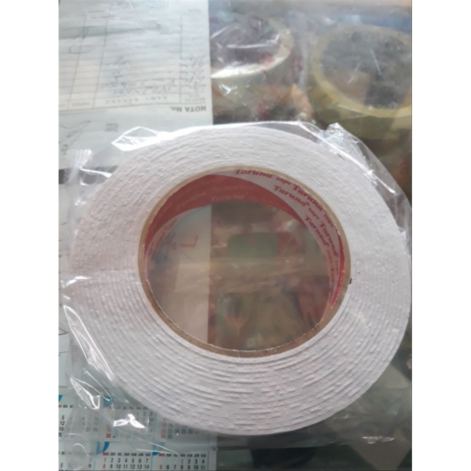 

Terlaris Double Tape Pe FOAM Selotip Busa / Perekat Mobil Motor Elegan