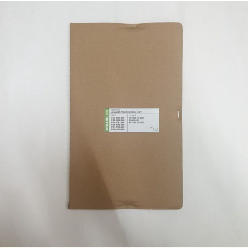 

Touch Screen Hikaru Untuk mesin: IR 5000 - 6000 IR 600 - 400 IR 2200 - 3300
