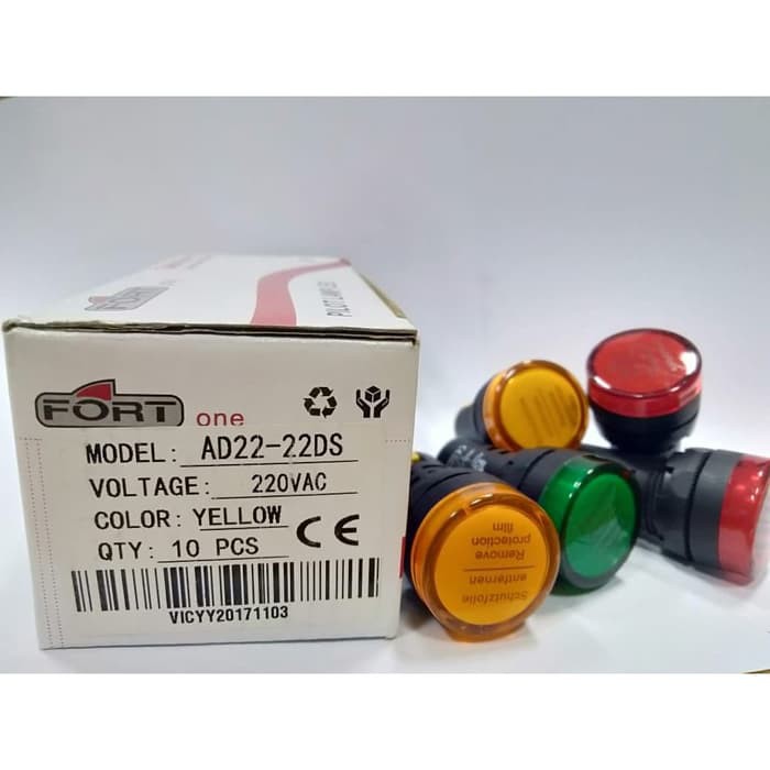Lampu pilot led 220VAC