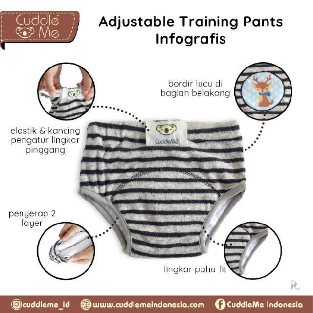 CUDDLEME TRAININGPANT/CELANA TOILET TRAINING CUDDLEME/TRAININGPANT CUDDLEME/CUDDLEME CELANA TRAINING