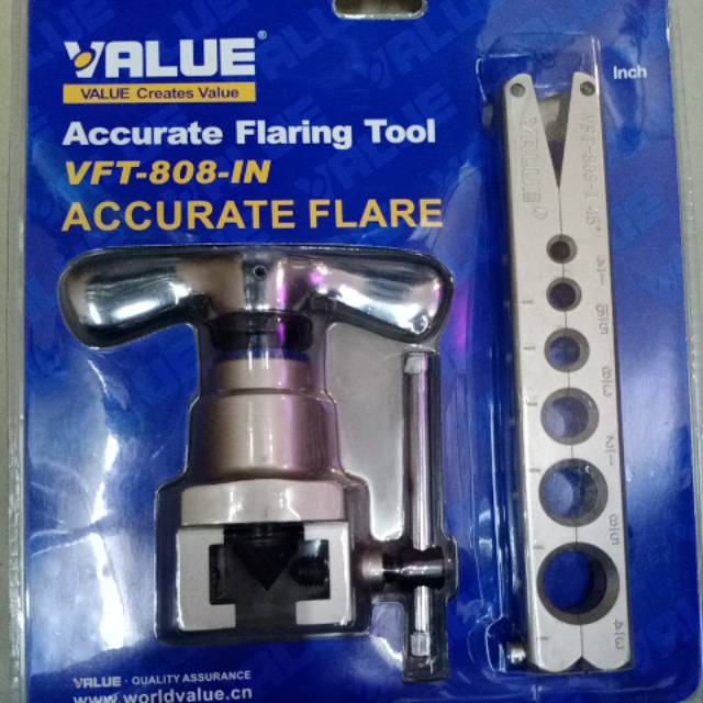 Flaring tool value vft-808-in