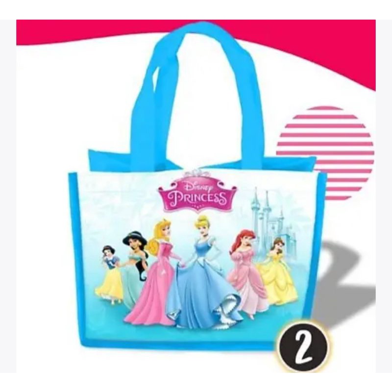 

tas goodie bag tas souvernir ulang tahun anak karakter princess menarik Murah dan terlengkap