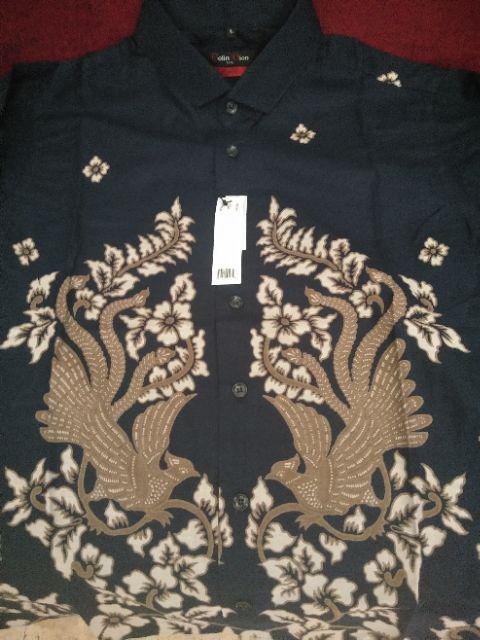 Cbl1114 Kemeja Batik Pria Slim Fit Lengan Panjang Colindion