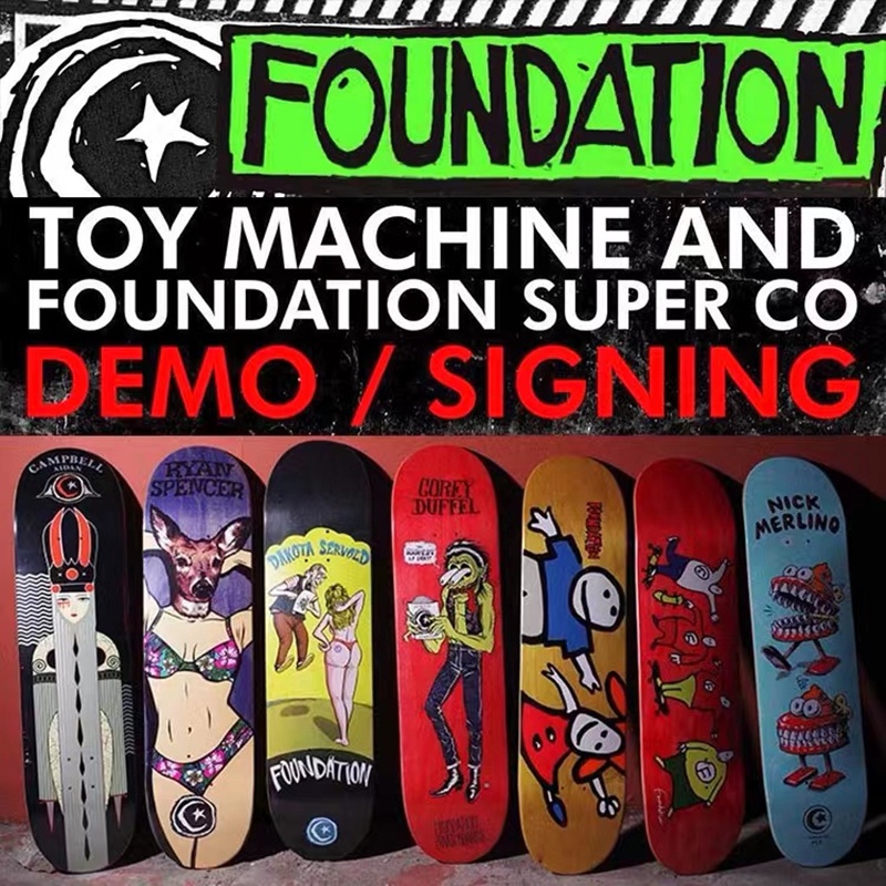 Foundation 7 Lapis Ukuran 8.0 Untuk Skateboard