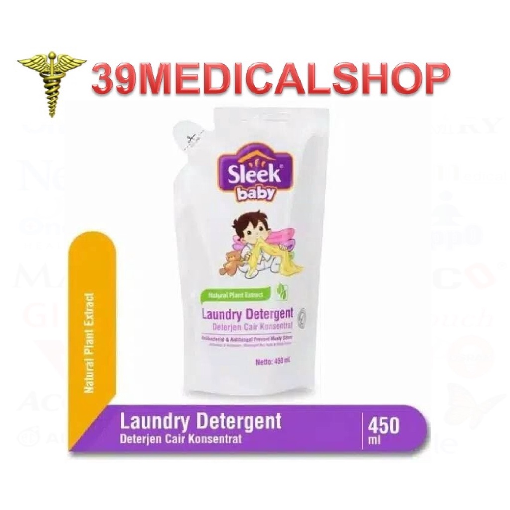 SLEEK LAUNDRY DETERGENT REFILL 450ML