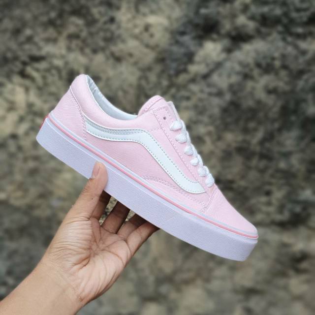 Vans oldskool blue pastel women