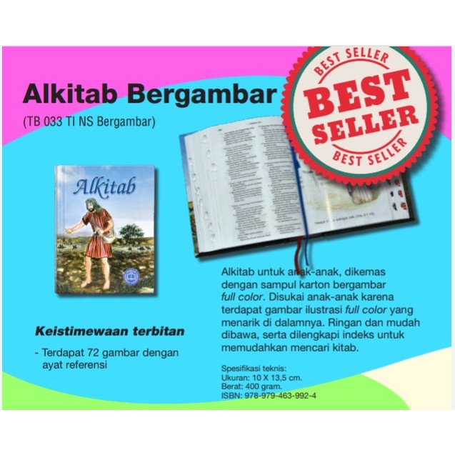 Alkitab Bergambar untuk Anak-anak