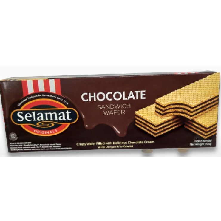 Selamat Sandwich Wafer 198gr