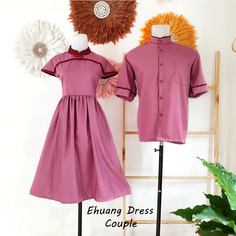 Ehuang Dress | Dress Imlek | Kemeja Imlek | Baju Imlek | Baju Harga Terjangkau